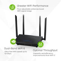 ZYXEL NBG7510 Wifi 6 AX1800 Wifi 6 4-Port 4-Anten Gigabit Router